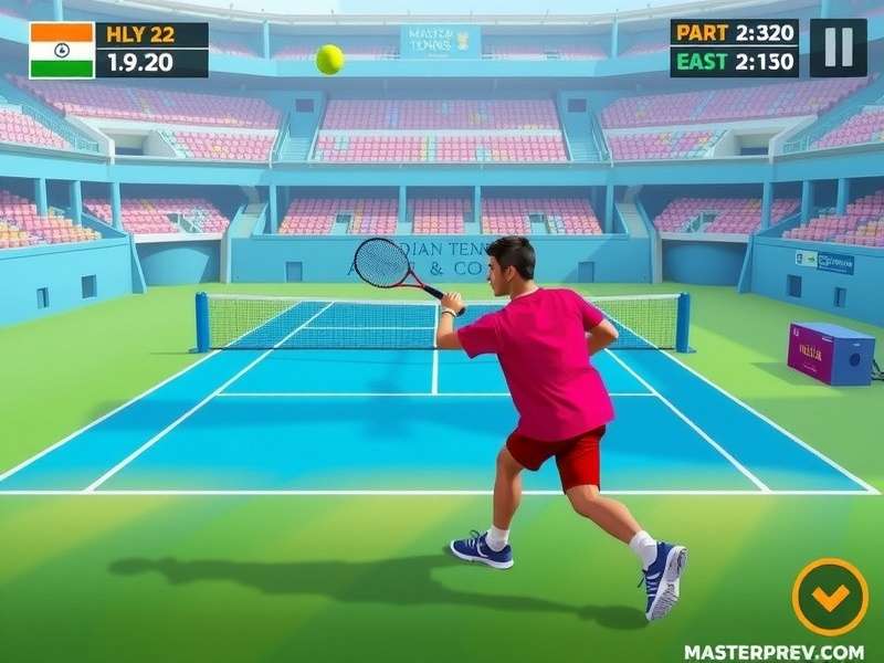 Master Tennis Player Gameplay